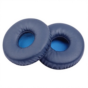 Coussinets d'oreille ronds en cuir protéiné de qualité supérieure pour Sony WH-XB700 XB700 WHXB700, coussinets de remplacement en éponge douce - Product Image 4