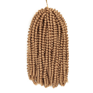 Tổng Hợp Pre-Kéo Dài Afro <span class=keywords><strong>Twist</strong></span> Bện Mùa Xuân Kinky <span class=keywords><strong>Twist</strong></span> Phần Mở Rộng Tóc Crochet Bướm Ổ Khóa Niềm Đam Mê Xoắn - Product Image 3