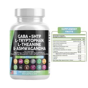 Klife OEM <span class=keywords><strong>GABA</strong></span> kapsul 500mg asam Aminobutyric suplemen bantuan tidur dalam kapsul <span class=keywords><strong>GABA</strong></span> - Product Image 2