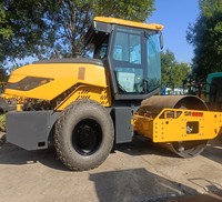 Offre Spéciale : Compacteur routier à tambour simple en acier SR10-B6 avec moteur haute performance et roulement à engrenages