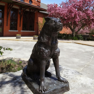 Statue di bronzo di alta qualità 3D Cast di lupi e bambini per la decorazione domestica e regali personalizzati - Product Image 5