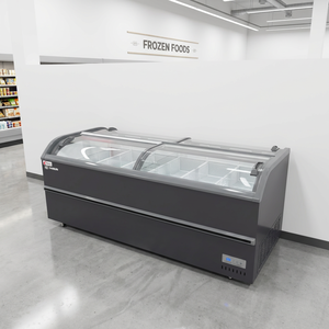 Vitrina Refrigerada Comercial para Helados de Supermercado, Congelador para Mariscos para Supermercado - Product Image 3