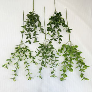 5 Fourche Osmanthus Feuilles Unique <span class=keywords><strong>Mimosa</strong></span> Poignée Long Pole Belle Real Touch Poignée <span class=keywords><strong>En</strong></span> Bambou Artificielle Décembre - Product Image 6