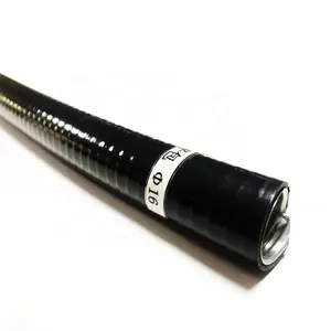 Tubo Flexible de Metal Recubierto de Plástico CNYY-JSP de 16 Pulgadas, Conducto <span class=keywords><strong>Corrugado</strong></span> de Metal Galvanizado Recubierto de PVC - Product Image 1
