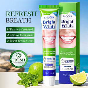 ยาสี<span class=keywords><strong>ฟัน</strong></span>ไวท์เทนนิ่ง ซานโดเออร์ กลิ่นเชอร์รี่บลอสซั่ม มิ้นท์ ใหม่ ขายส่ง ทำความสะอาดฟันอย่างล้ำลึก ขจัดคราบ<span class=keywords><strong>ฟัน</strong></span> ปกป้องเคลือบ<span class=keywords><strong>ฟัน</strong></span> - Product Image 4