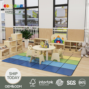 Meubles de garderie modernes en bois COMPANY, étagère à jouets éducatifs pour salle de jeux préscolaire, crèche, tout-petits - Product Image 2