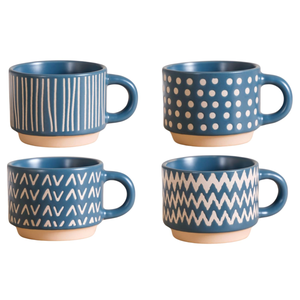 Vente en gros de tasses à thé en céramique personnalisées de haute qualité, empilables, pour usage quotidien, tasses en céramique OEM - Product Image 6