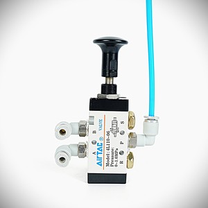 Accessoires pour étau pneumatique CNC, tuyau d'huile de positionnement, interrupteur à pédale, électrovanne, installation rapide et efficace - Product Image 2