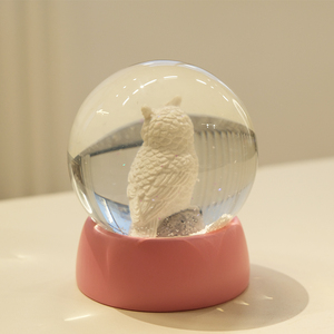 Tùy Chỉnh Với American Owls Anime Chủ Đề Vẽ Tranh Động Vật Quả Cầu Tuyết Mô Hình Đáng Yêu Quả Cầu Tuyết Cho Nhà Hoặc Du Lịch Lưu Niệm - Product Image 3