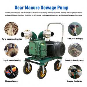 Bomba de Succión de Estiércol Agrícola Pequeña de Alta Potencia con Engranajes, de Fuerte Succión y Sin Obstrucciones, para Granjas de Cría - Product Image 3