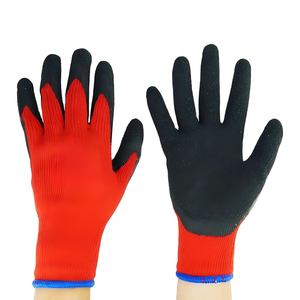 Gants de travail de sécurité CITICITY résistants à l'usure, en latex gaufré, antistatiques, flexibles, tricotés, lavables en machine, pour la protection des mains - Product Image 6