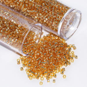 Haute qualité 11/0 perles de rocaille en verre Rocaile rondes pour la fabrication de bijoux collier de perles bricolage artisanat - Product Image 5