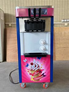 Machine à crème glacée commerciale à 3 têtes de couleur rose de bonne <span class=keywords><strong>qualité</strong></span> au meilleur <span class=keywords><strong>prix</strong></span> pour l'été - Product Image 3