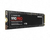 محرك أقراص الحالة الصلبة سامسونج 990 PRO MZ-V9P1T0BW بسعة 1 تيرابايت و2 تيرابايت و4 تيرابايت، 990 PRO PCIe 4.0 NVMe M.2 SSD