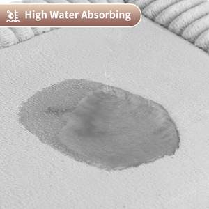 Comodità all'ingrosso tappetino da bagno Memory Foam antiscivolo per vasca assorbente acqua tappeti per porta moderno tappetino - Product Image 4