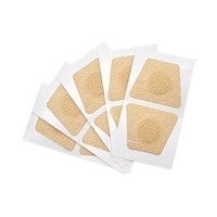 Patchs réparateurs pour ongles en tissu non tissé antibactérien avec formule hydrogel pour ongles endommagés/infectés - Pack en vrac