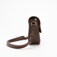Nouveau Sac Bandoulière Femme 2025 en PU, Style Géométrique Vintage, à Double Sangle et Fermeture Éclair, Petit Sac Polyvalent Tendance en Polyester