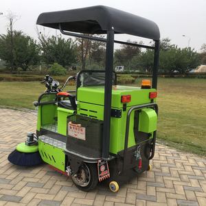 Machine de nettoyage de sols industriels autoportée pour l'extérieur, aspirateur de poussière pour routes urbaines - Product Image 5