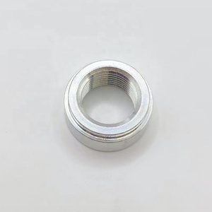 Benutzer definierte Aluminium-Halb kupplung Bung Based Steel Upper Ball Joint Sleeve Stufened Weld Bung Trachea Mutter 1/8 1/4 3/8 1/2 3/4 NPT - Product Image 6