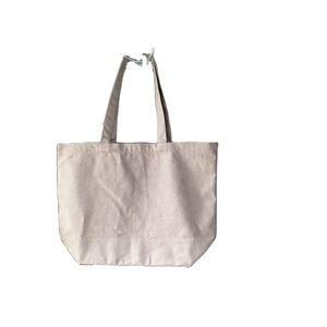 Sac fourre-tout en toile de coton personnalisé imprimé en gros, sac de courses vierge kaki pour la personnalisation de marque - Product Image 1