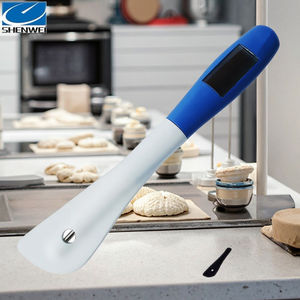 Thermomètre numérique en silicone avec spatule <span class=keywords><strong>de</strong></span> <span class=keywords><strong>cuisson</strong></span>, étanche, plage <span class=keywords><strong>de</strong></span> -50 à 300 °C, connexion magnétique pour la cuisine et le barbecue - Product Image 2