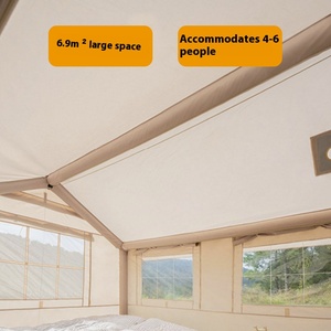 Tienda de Campaña Inflable Portátil para Exteriores, Resistente a la Lluvia, Totalmente Automática, Sin Necesidad de Instalación, Cabaña de <span class=keywords><strong>Bosque</strong></span> - Product Image 4