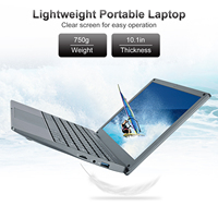 New 10.1 Inch Portable Mini Intel Celeron N4000 CPU Laptop 8GB RAM 128GB SSD 1TB Hard Drive Win11 Wireless Built-In Business
