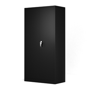 Armario de 2 Puertas de Acero para Vestuario Comercial, Mueble de Almacenamiento Metálico - Product Image 4