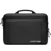 Housse d'ordinateur portable durable et imperméable avec bandoulière et poignée, compatible avec les sacs pour ordinateur portable