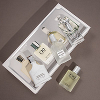 Coffret Cadeau de Parfum pour Homme - Parfum Dragon Ancien - Senteur Patchouli & Tubéreuse - Coffret Cadeau Export Quatre Pièces Taille Standard