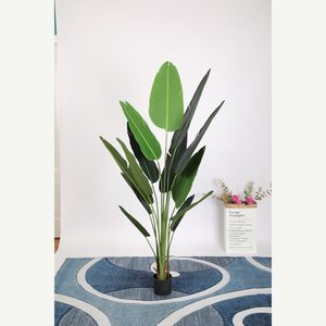 Palmera del Viajero Artificial (<span class=keywords><strong>Ravenala</strong></span> Madagascariensis), Planta Artificial del Paraíso de las Aves, Decoración Tropical para Interiores, para Bodas y Acción de Gracias - Product Image 6
