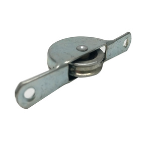 Rueda de rodillo de acero con ranura en U moderna, accesorios para puerta de ventana, pantalla deslizante de hierro, rodillos para puerta, muebles, uso en Hotel, nailon duradero - Product Image 3