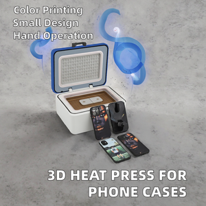 220V Cheap <strong>3D</strong> Vacuum Heat Press Automatic Flatbed Printer for Small Business Custom Mobile Phone Case Heating &amp; <strong>Sublimation</strong> - Product Image 2