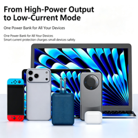 Neue Mini-Powerbank 30000 mAh Schlanke Tragbare Powerbanks USB-C Typ-C Kabel Externe Batterie Powerbanks 30000mAh Outdoor