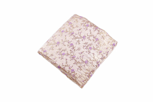 Hình bóng mỏng, vải thời trang jacquard hoa mận màu tím vàng cứng, váy, vải thiết kế DIY - Product Image 6