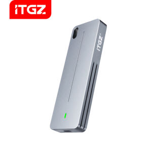 ITGZ铝制M.<span class=keywords><strong>2</strong></span> NVME/NGFF固态硬盘机箱USB 3.<span class=keywords><strong>2</strong></span>双协议便携式硬盘机箱10GB固态硬盘机箱 - Product Image 1