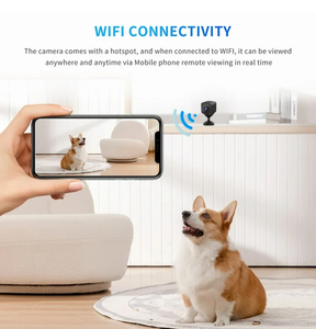 Nouvelle vente chaude mini petite caméra wifi full HD 1080P sans fil micro cctv nounou caméra - Product Image 6