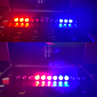 Coche camión emergencia intermitente ventosa tablero Interior parabrisas advertencia Flash Led luces de advertencia 12 Leds modos intermitentes 12V 001