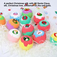 Bombes de bain Coffret cadeau 12 huiles essentielles faites à la main Cadeaux pour hydrater la peau sèche Bombe de bain pour enfants Femme Petite amie