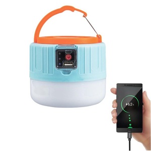 Lanterne solaire de batterie externe portative multifonctionnelle suspendue rechargeable Lampes de camping <span class=keywords><strong>à</strong></span> éclairage de secours - Product Image 3