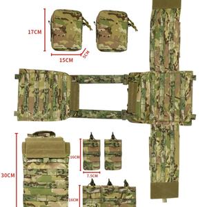 เสื้อกั๊กยุทธวิธี ARTEX 2024 รุ่นใหม่ กันน้ำ ลายพราง สำหรับการล่าสัตว์ พร้อมระบบ Molle  แบบ Chaleco Tactico  สำหรับใส่แผ่นเกราะ - Product Image 6