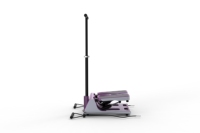 Mini-stepper d'exercice pour la maison, équipement d'exercice d'escalier avec bandes de résistance