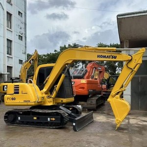 Low Price Second-hand Komatsu PC60 Excavator <b>Used</b> 6 Ton Mini Crawler Excavators with High Quality for Hot Sale - Product Image 1