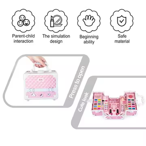 Valise de beauté et de mode pour filles Jacko Toys, coffret de maquillage, trésor de la mode, en plastique durable - Product Image 3