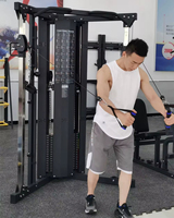 Système de poulies réglables pour la musculation à domicile, station multifonctionnelle pour la musculation, entraîneur fonctionnel