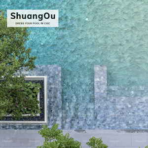 กระเบื้องสระว่ายน้ำกลางแจ้งที่ทันสมัยกระเบื้องหินอ่อนสีเทาสำหรับ<span class=keywords><strong>สระ</strong></span>ว่ายน้ำกันลื่นกระเบื้องกระเบื้องโมเสคเซรามิกพื้นพอร์ซเลนสำหรับ<span class=keywords><strong>สระ</strong></span>ว่ายน้ำ - Product Image 6