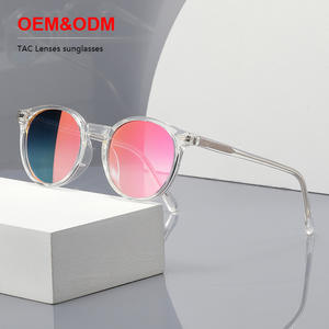 Lunettes de soleil ovales Lunettes de soleil de créateur pour femmes Lunettes de soleil rétro pour hommes Lunettes de soleil vintage Filtre de couleur épais Mode Lentilles polarisées UV400 - Product Image 1