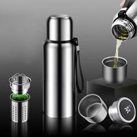 Gourde isotherme personnalisée en acier inoxydable avec affichage LED de température, portable, personnalisable avec logo, meilleure vente 2022, articles de boisson