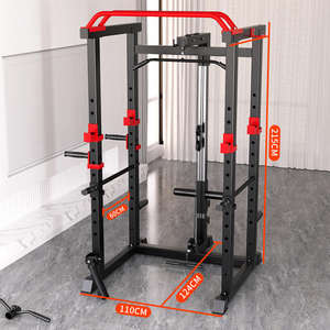 Estación <span class=keywords><strong>de</strong></span> Entrenamiento Multifuncional Plegable <span class=keywords><strong>de</strong></span> Metal para Ahorrar Espacio, para Ejercicios <span class=keywords><strong>de</strong></span> Fuerza y Levantamiento <span class=keywords><strong>de</strong></span> Pesas - Product Image 3