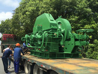 Système de câble renforcé de moteur à haute efficacité de treuil hydraulique supérieur adapté aux jeeps tout-terrain